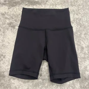 Lululemon Wunder Train High Rise Short 6” Black Athletic Yoga Workout Shorts 2