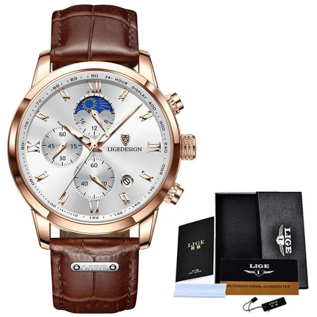 Luxury Chrono Sport Quartz Watch