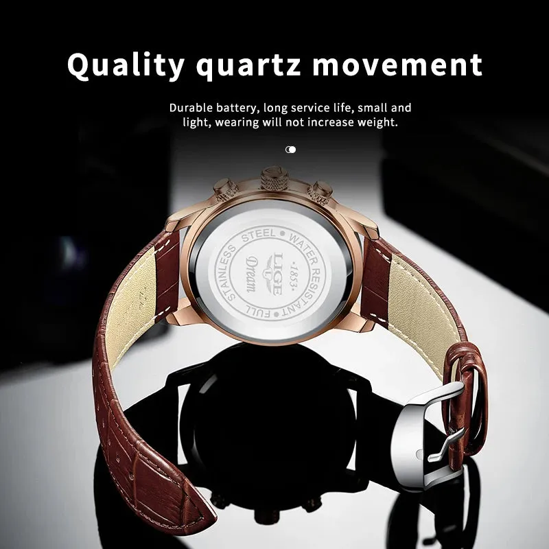 Luxury Chrono Sport Quartz Watch