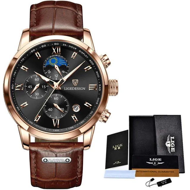 Luxury Chrono Sport Quartz Watch