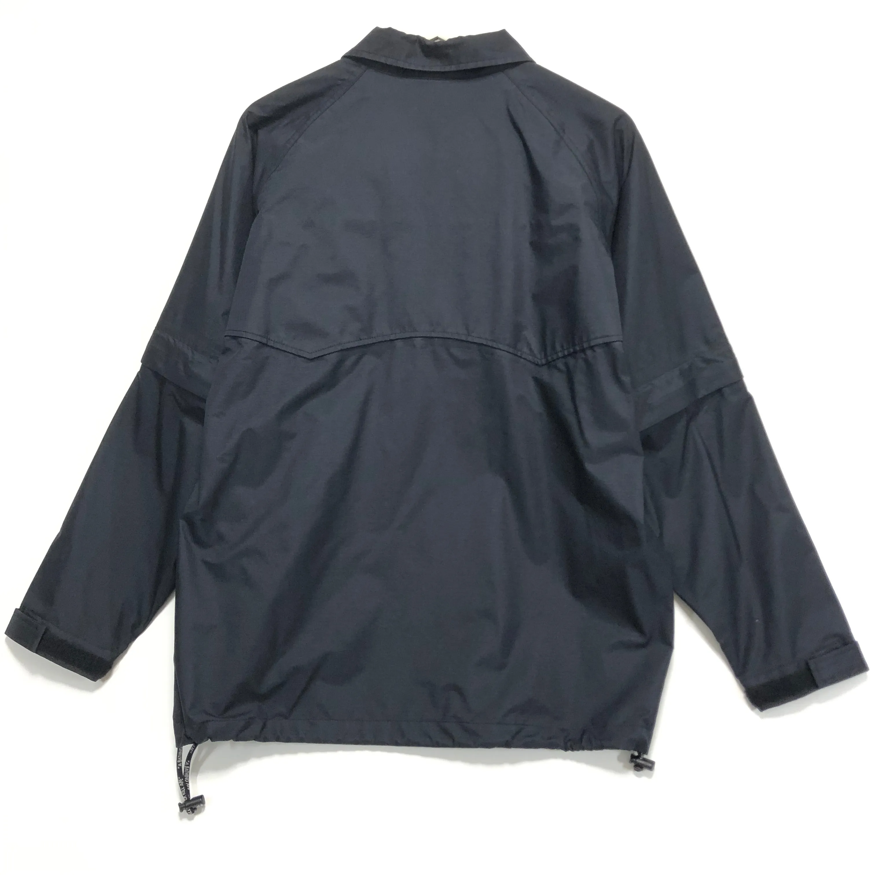 [M] A Bathing Ape Bape Vintage Ripstop Gore Tex Rain Jacket Black