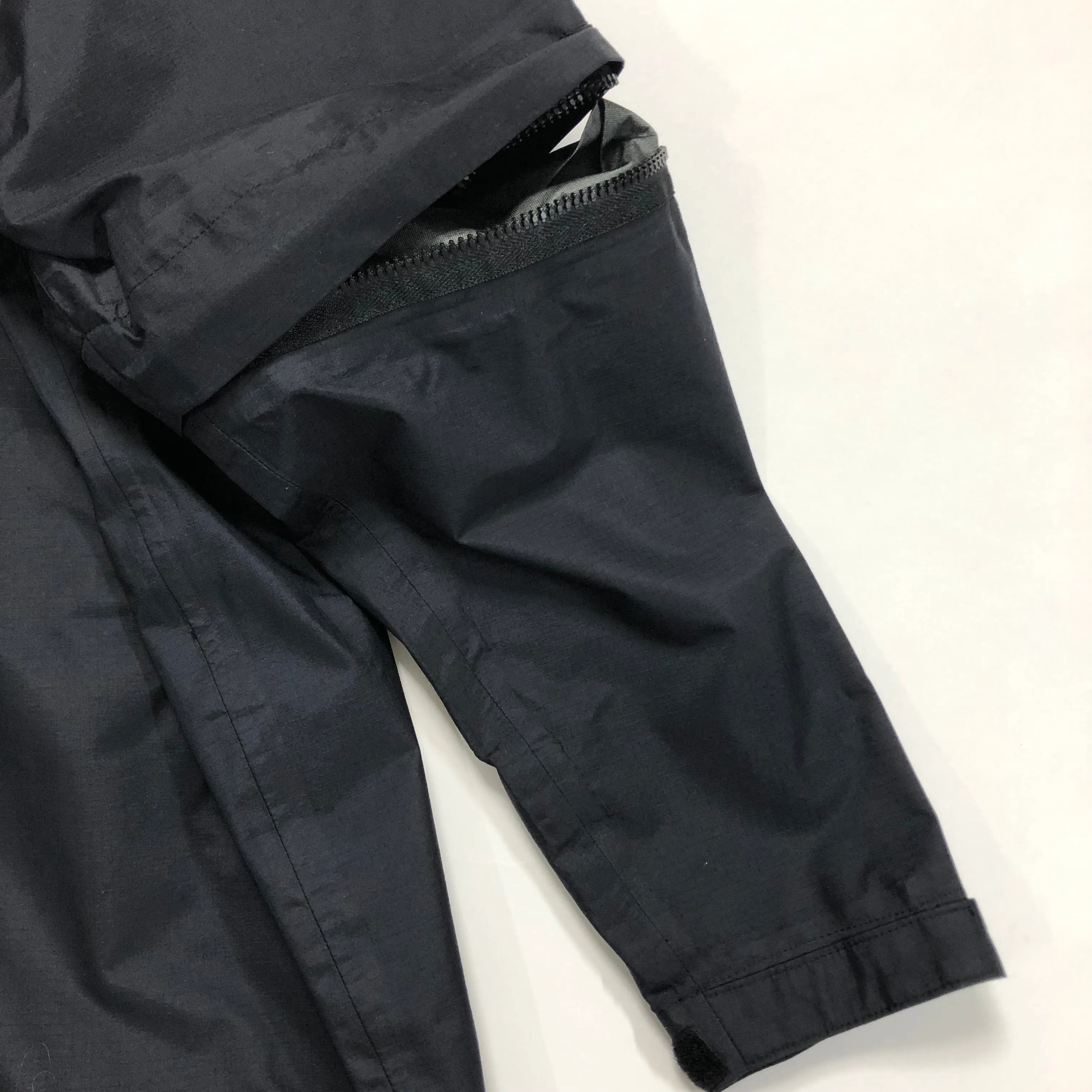 [M] A Bathing Ape Bape Vintage Ripstop Gore Tex Rain Jacket Black