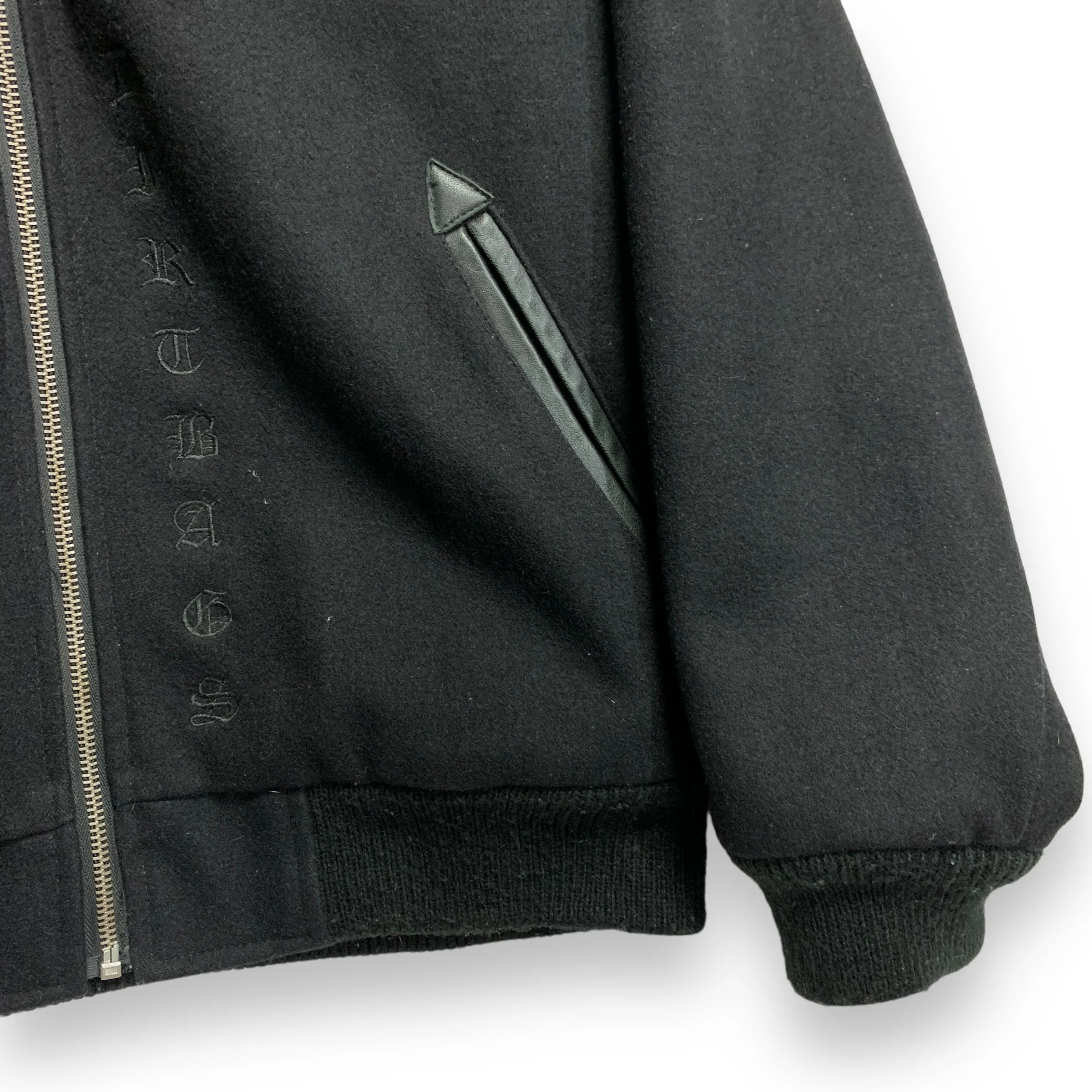 [M] HUF Freddy Corbin Tenderloin Rats DBC Wool Stadium Varsity Jacket