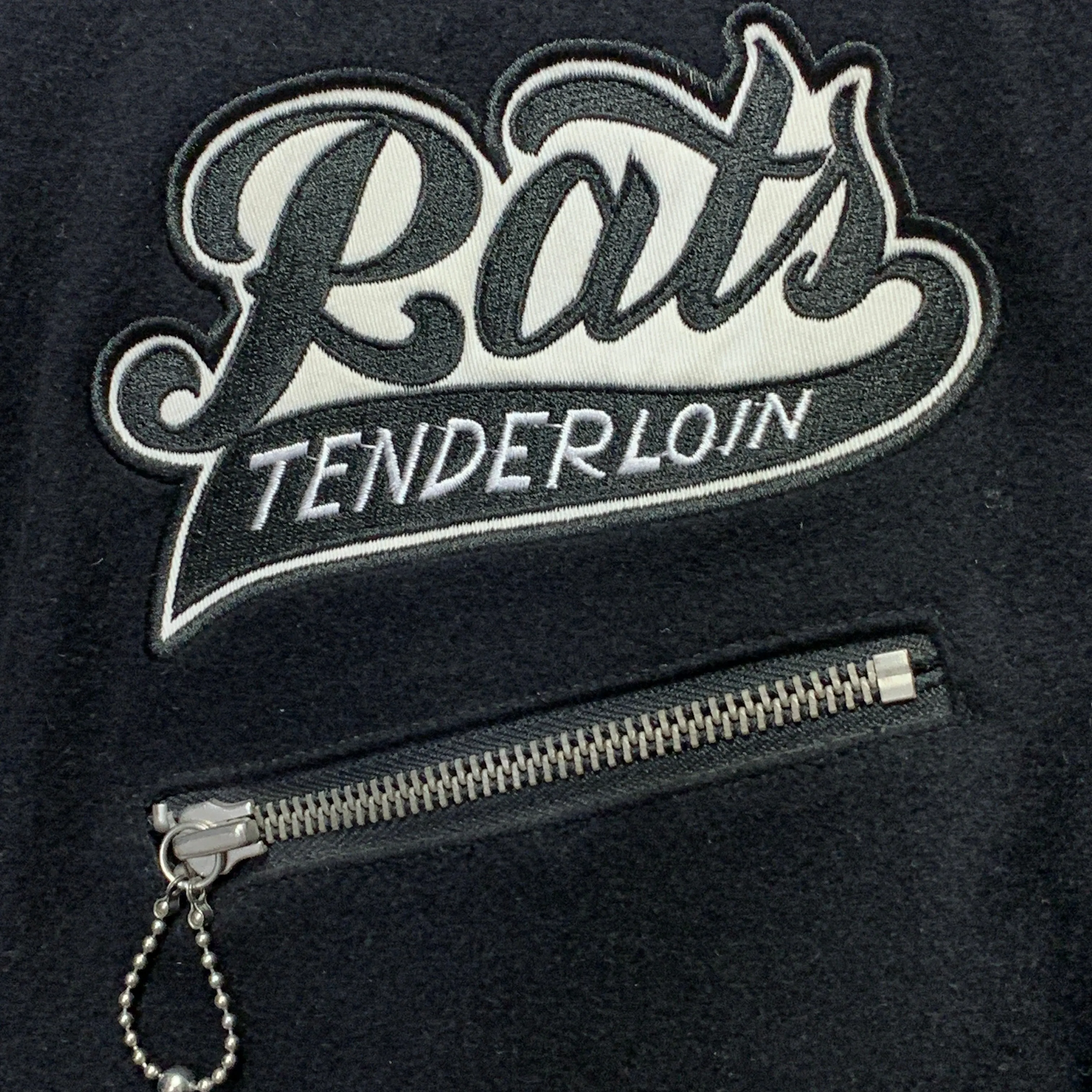 [M] HUF Freddy Corbin Tenderloin Rats DBC Wool Stadium Varsity Jacket