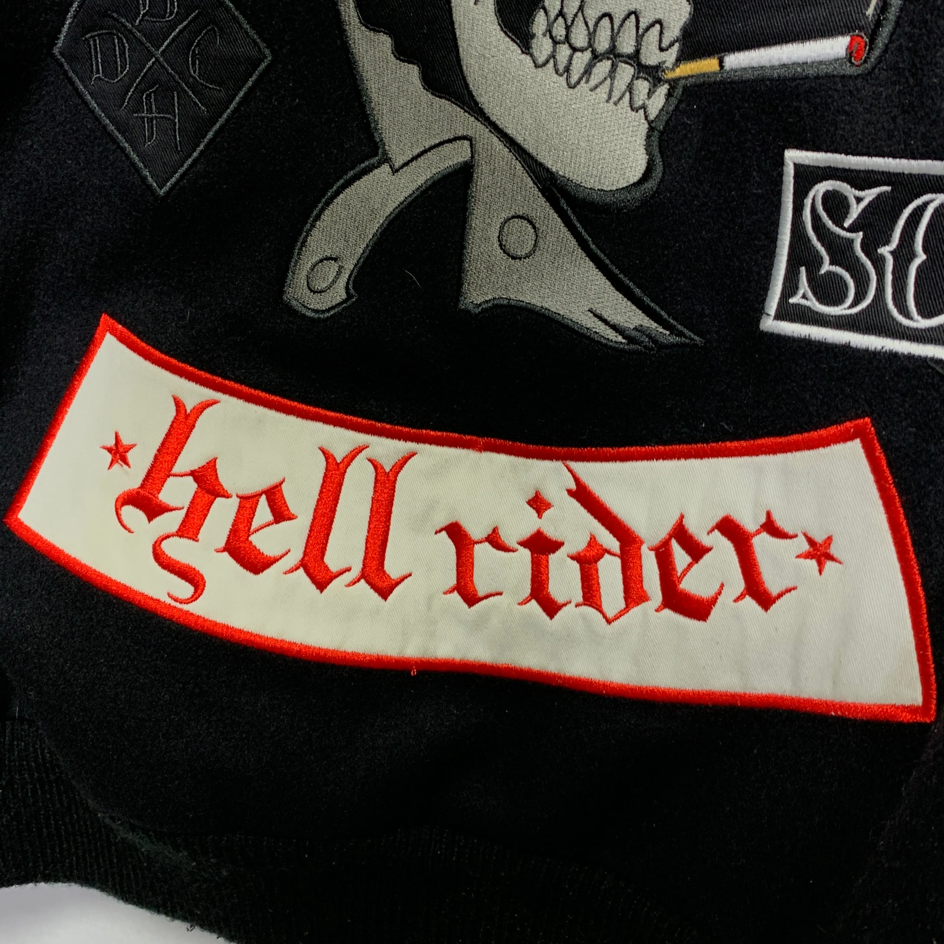 [M] HUF Freddy Corbin Tenderloin Rats DBC Wool Stadium Varsity Jacket