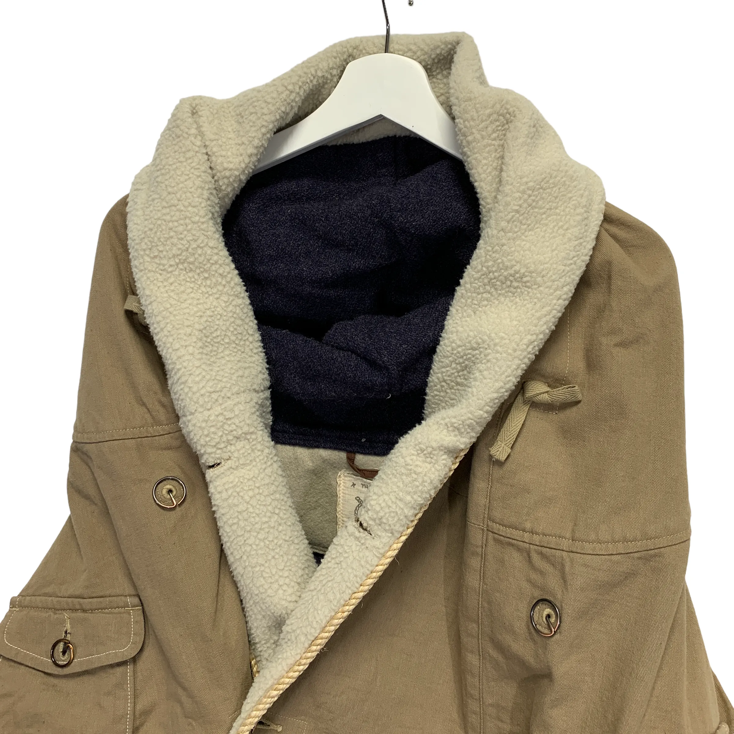 [M] Kapital Kiro Hirata 2 Tone CPO Katsuragi Ring Coat