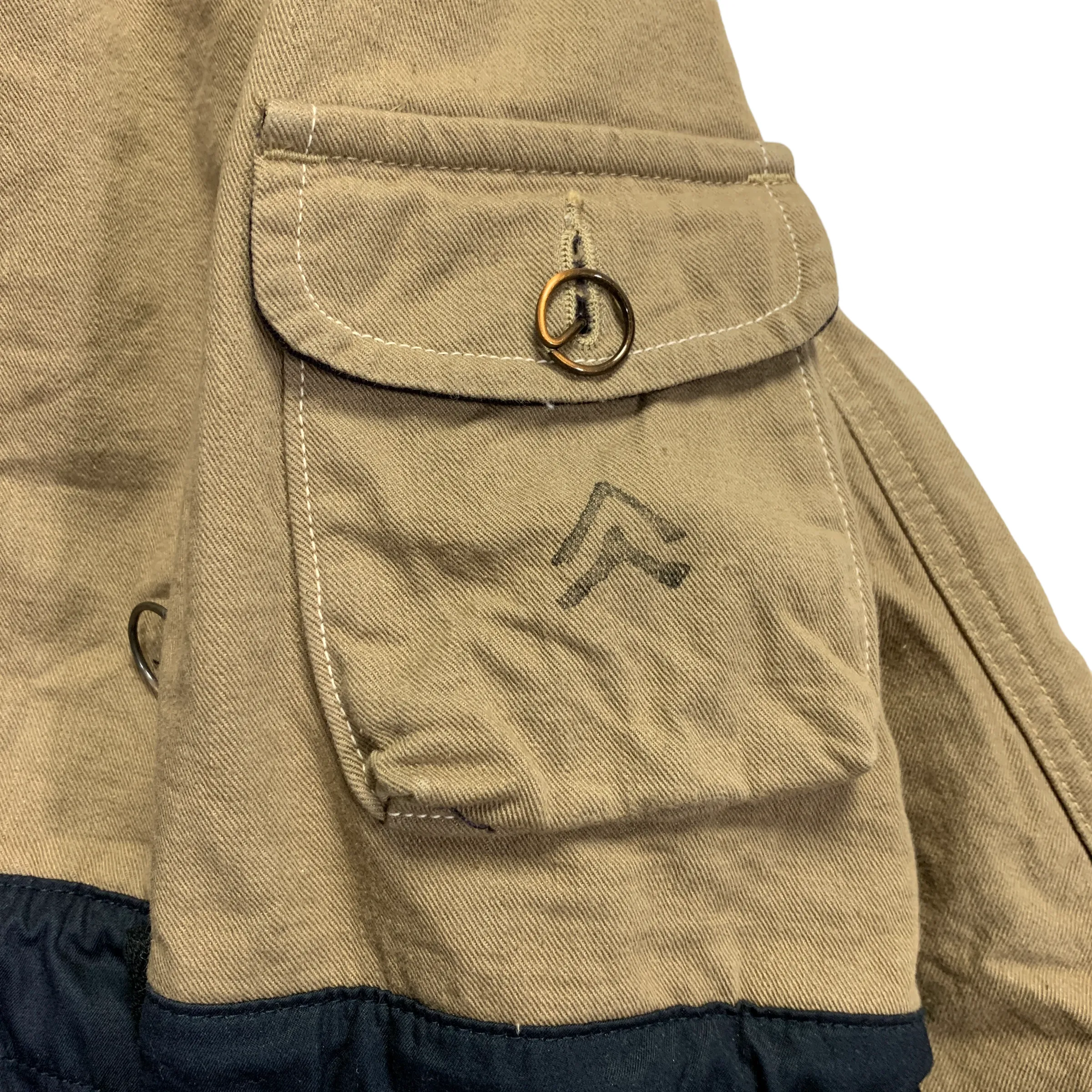 [M] Kapital Kiro Hirata 2 Tone CPO Katsuragi Ring Coat