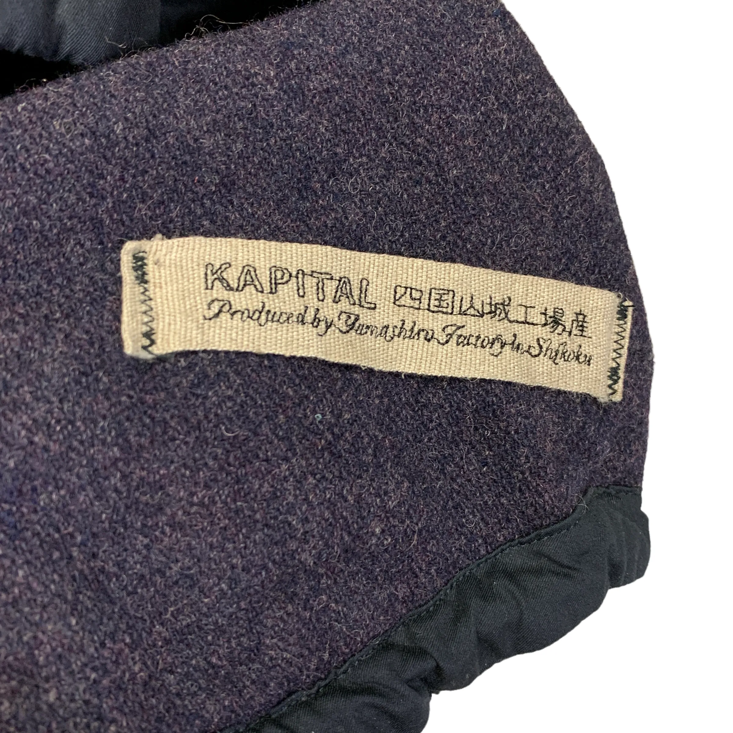 [M] Kapital Kiro Hirata 2 Tone CPO Katsuragi Ring Coat