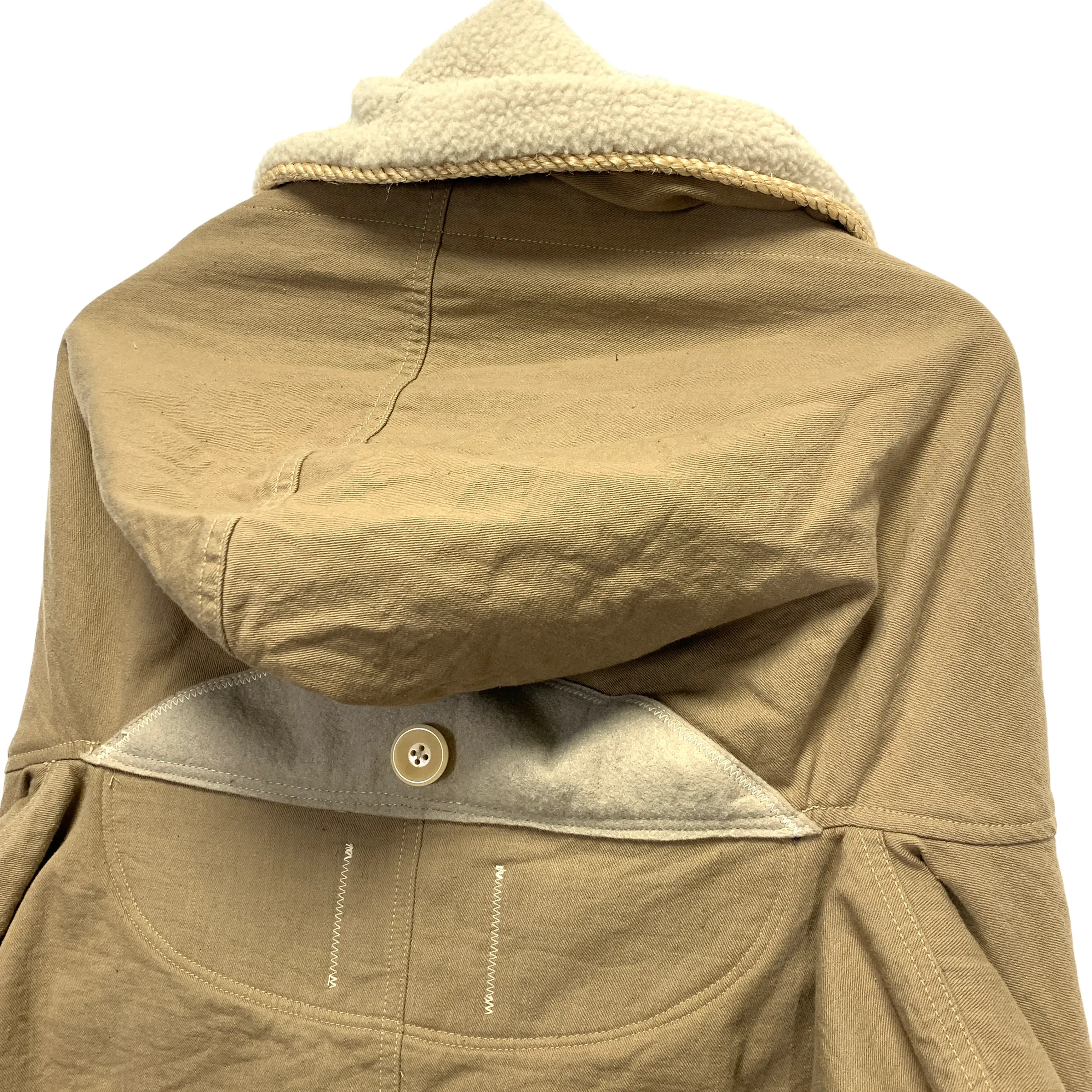 [M] Kapital Kiro Hirata 2 Tone CPO Katsuragi Ring Coat