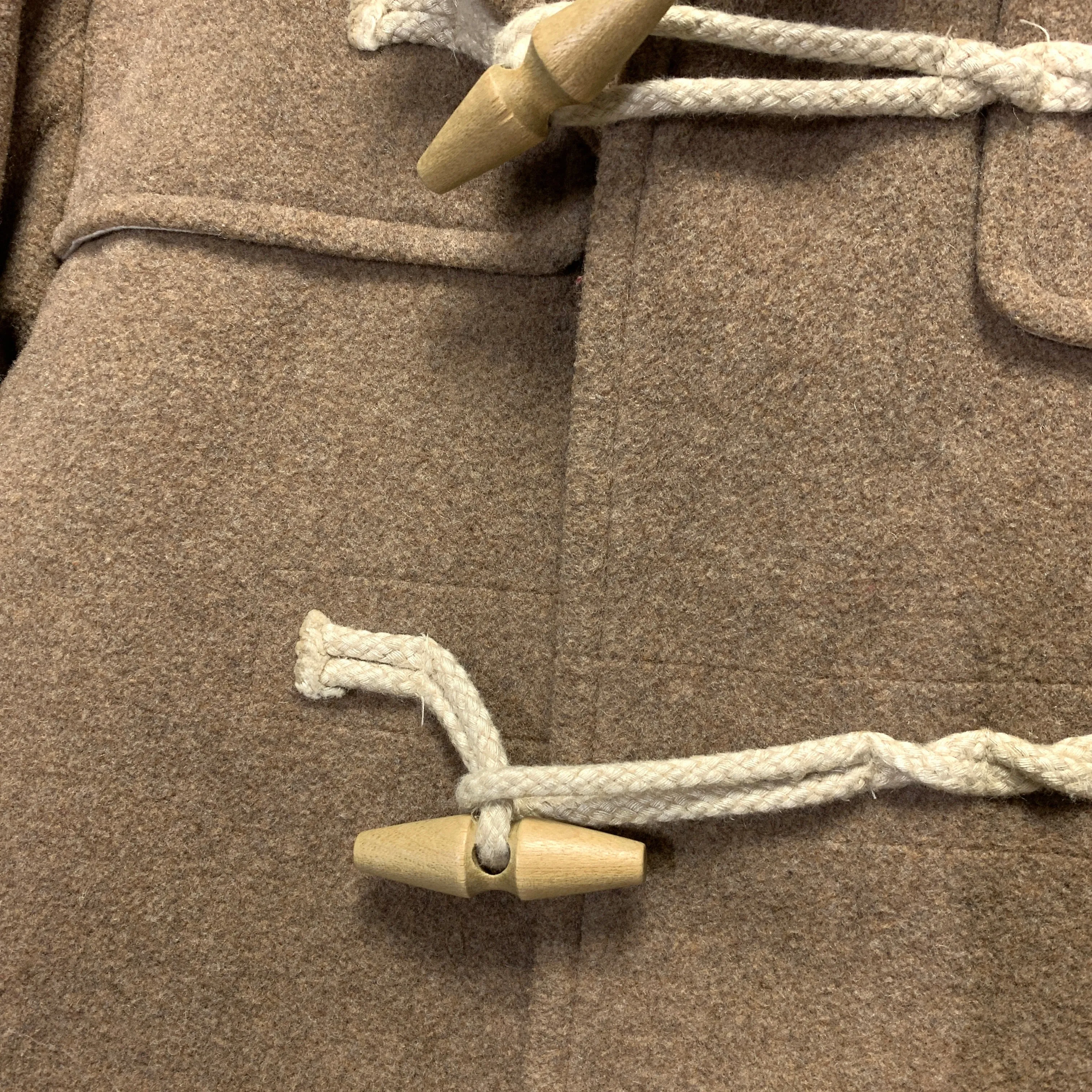 [M] Number Nine Wool Duffle Toggle Coat Jacket
