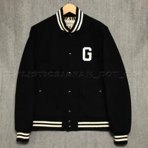 [M] Wacko Maria Guilty Parties Wool Stadium Jacket Black