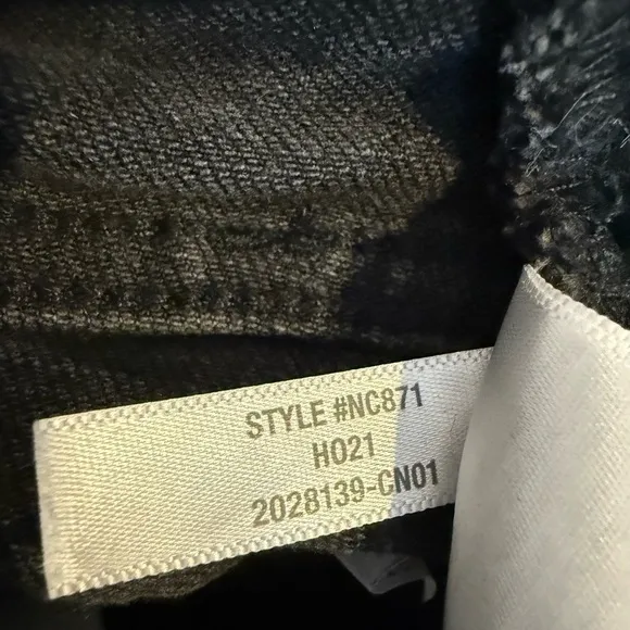 MADEWELL Flared Jeans Petite Slim Demi-Boot Lunar Black flare Denim High Rise