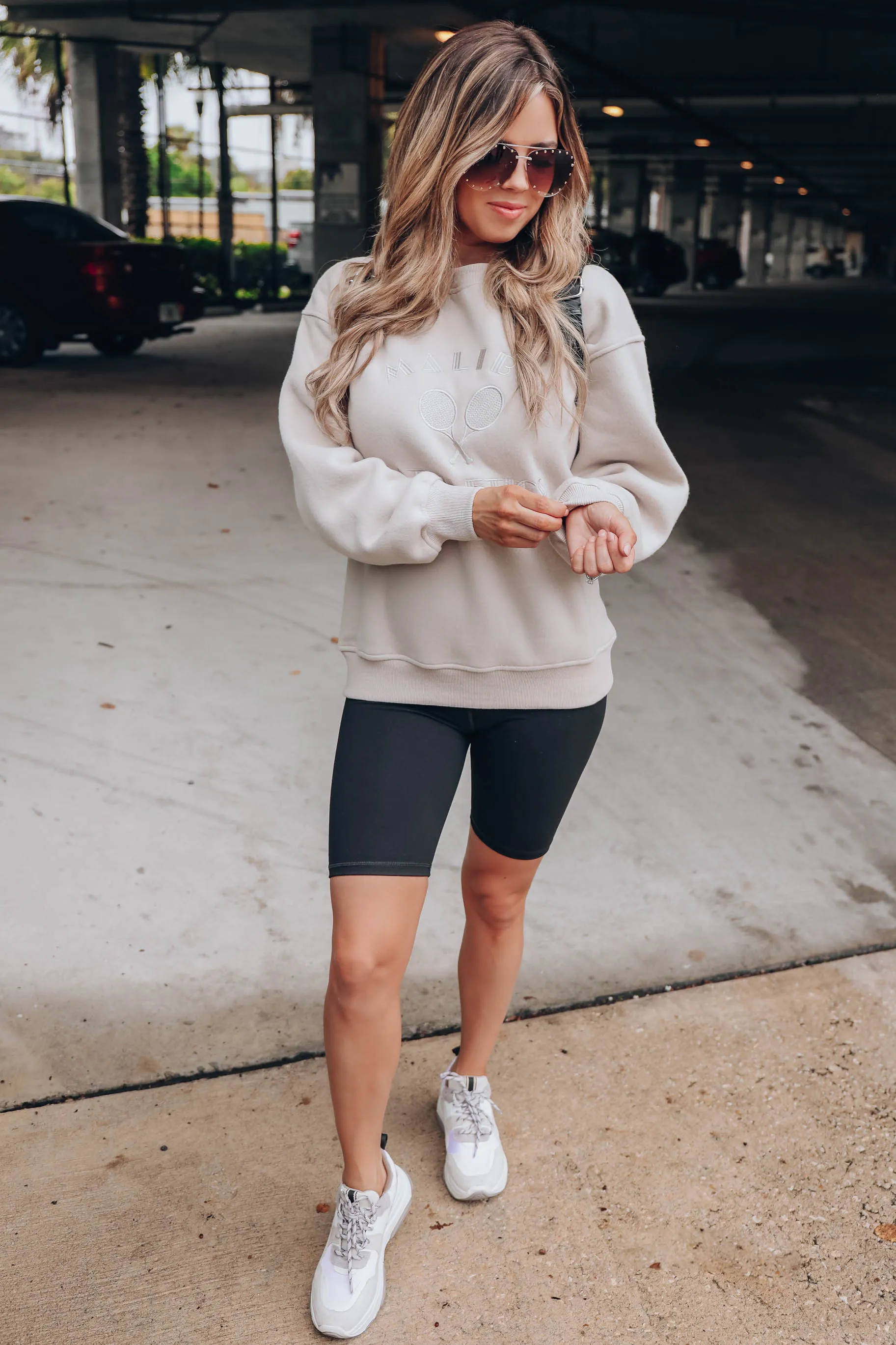 Malibu Athletic Club Pullover - Taupe