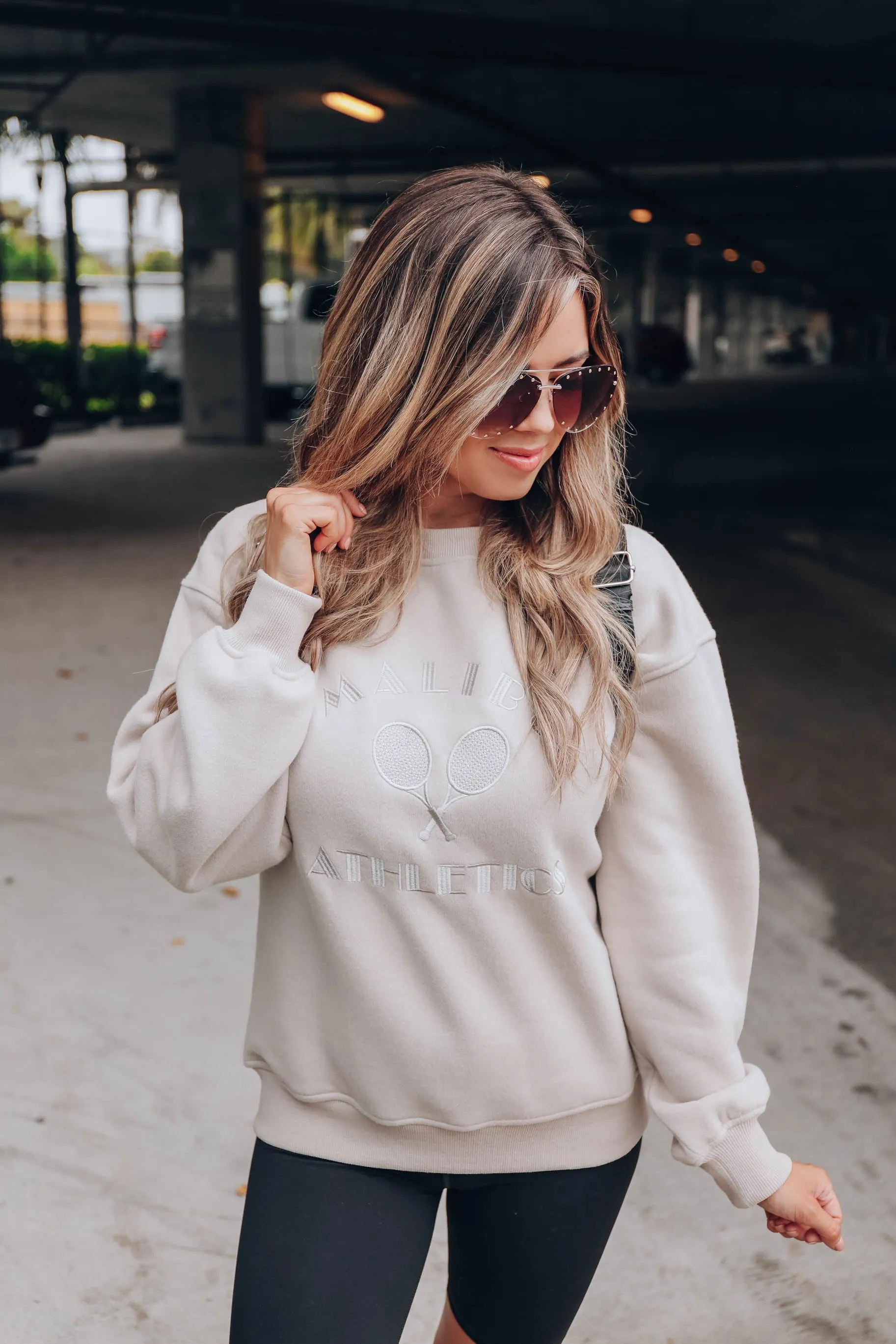 Malibu Athletic Club Pullover - Taupe