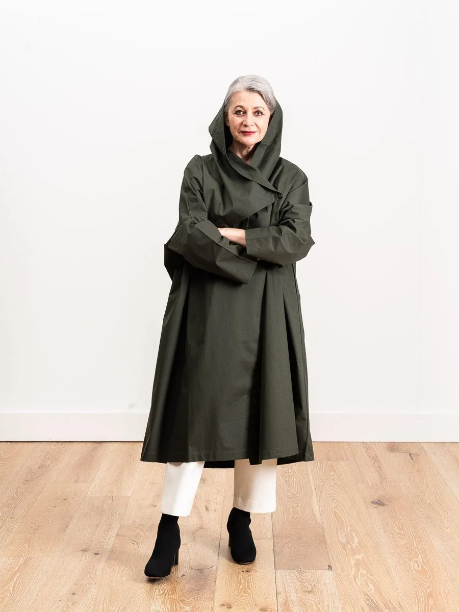 mantella dixon sontera rain jacket - moss