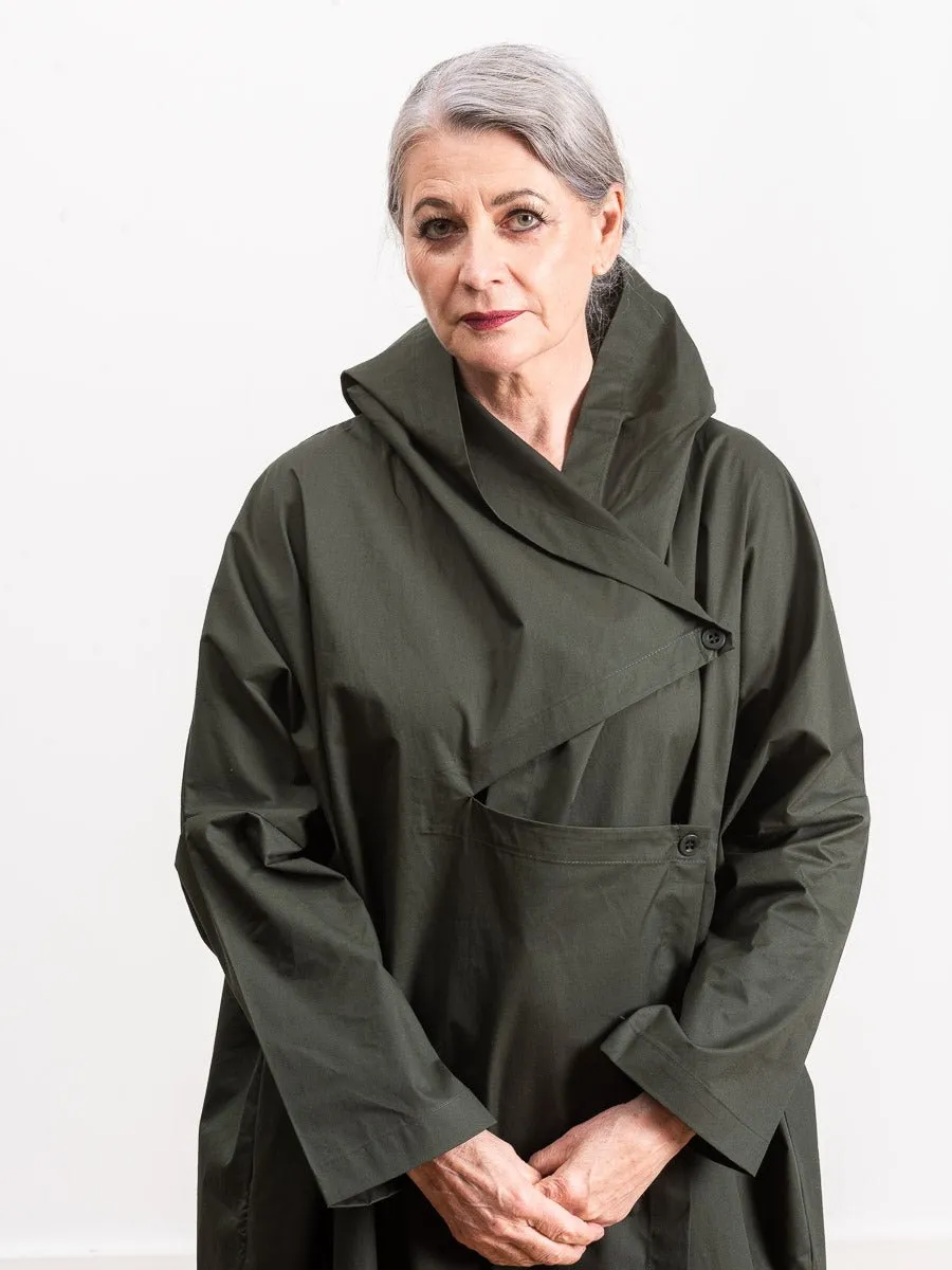 mantella dixon sontera rain jacket - moss