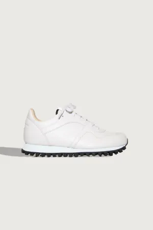 Marathon Trail Low Nappa Sneakers - Black Sole Chalk