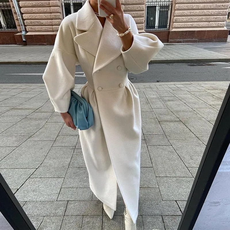 Margaret Lantern Sleeve Coat