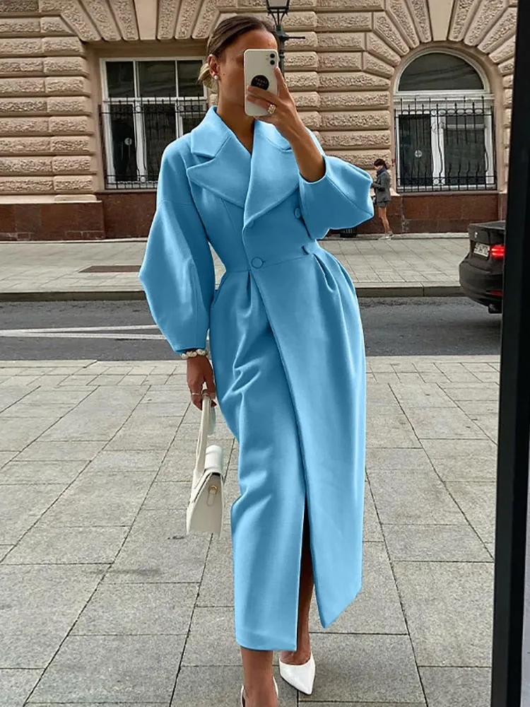 Margaret Lantern Sleeve Coat