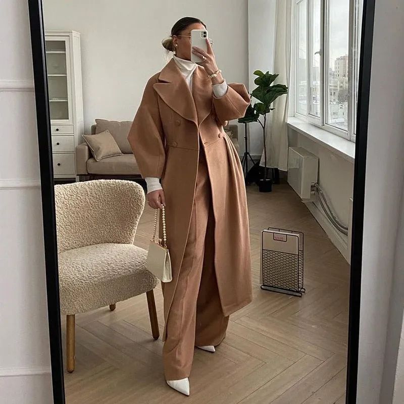 Margaret Lantern Sleeve Coat