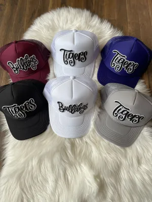 Mascot Patch Hat || Bulldogs