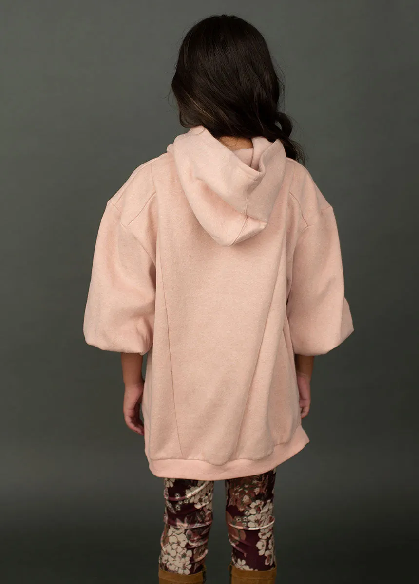 Maty Hoodie in Heather Blush
