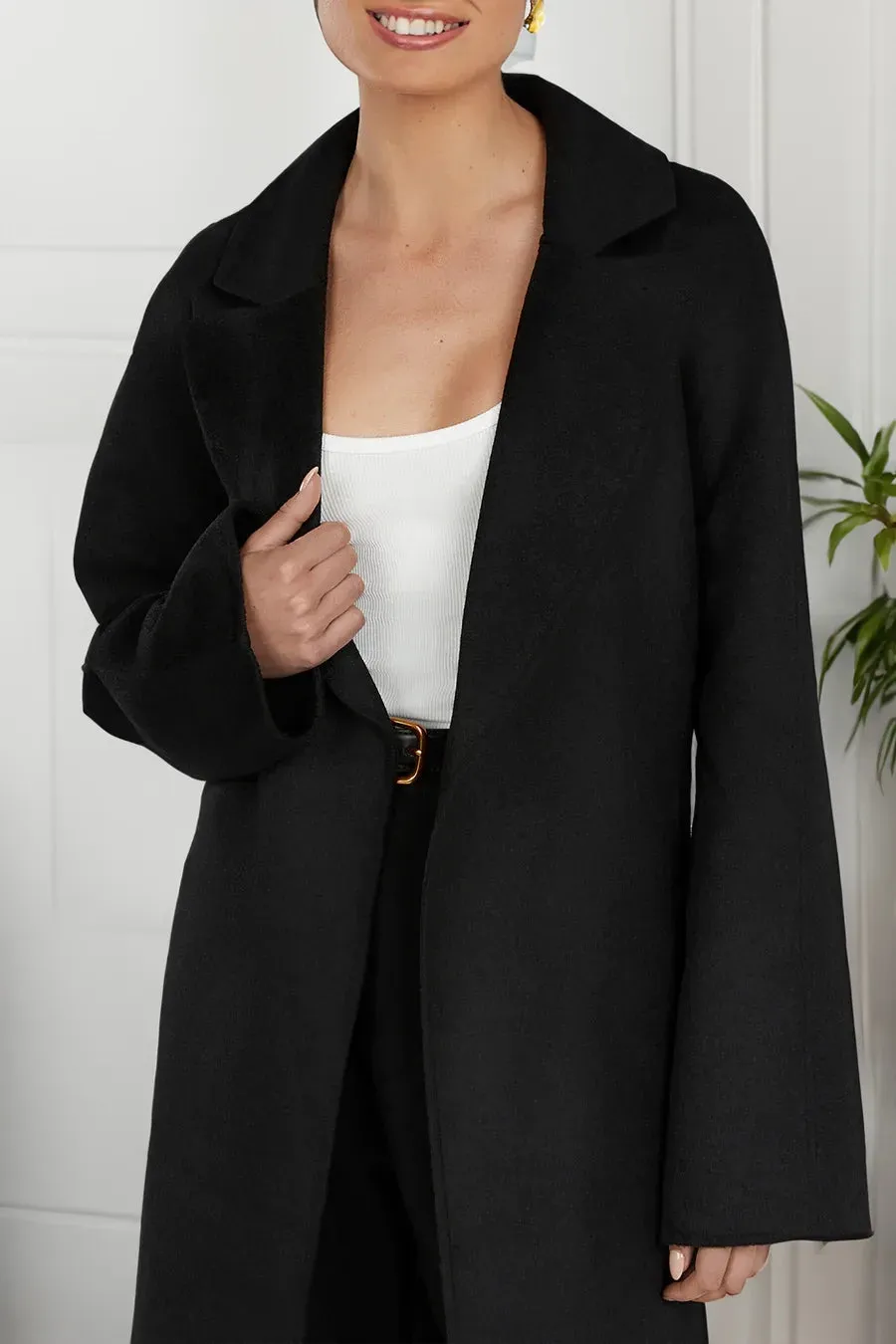 Maéva - Bulk wool trench coat