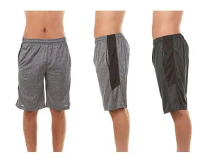 Men’s Active Athletic Dry Fit Performance Shorts (2-Pack)