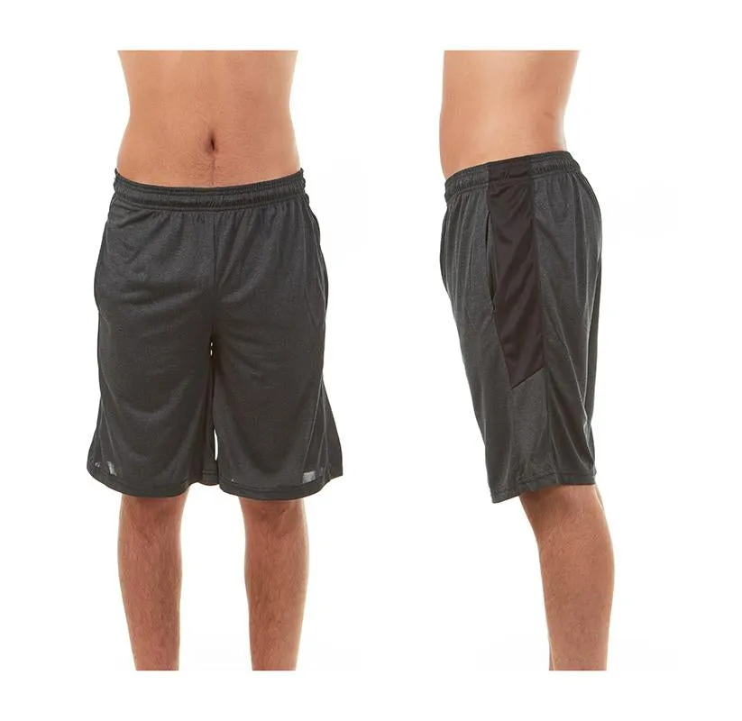 Men’s Active Athletic Dry Fit Performance Shorts (2-Pack)