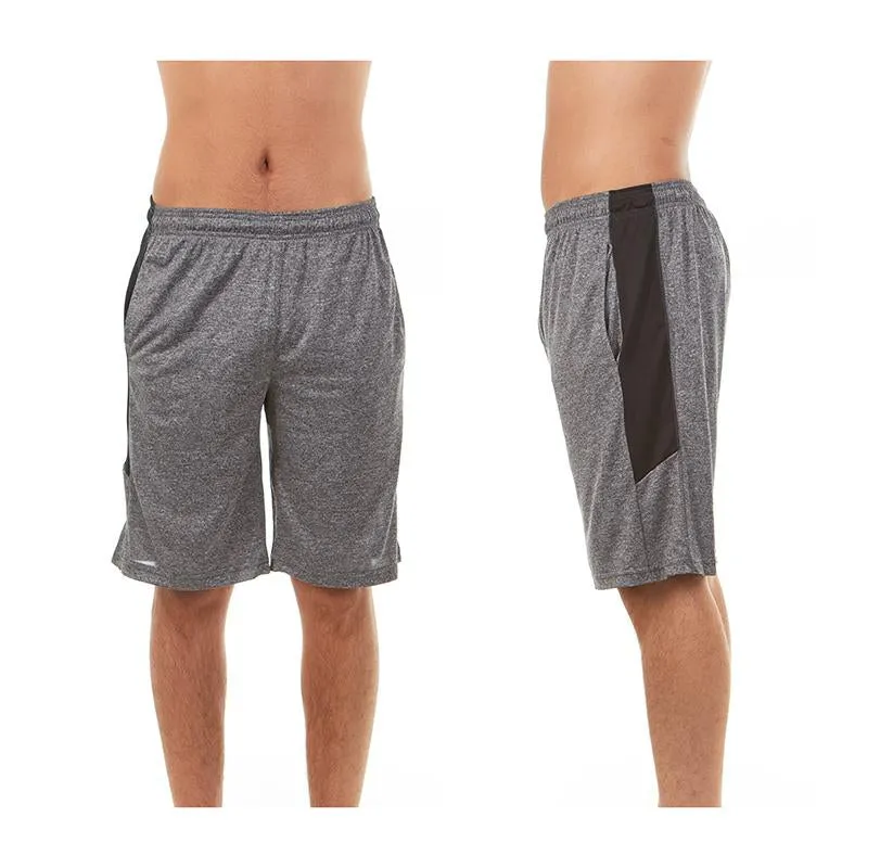 Men’s Active Athletic Dry Fit Performance Shorts (2-Pack)