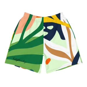 Men's Athletic Long Botanical Shorts