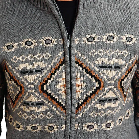 Men's Aztec Cardigan Sweater - Stetson