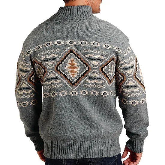 Men's Aztec Cardigan Sweater - Stetson