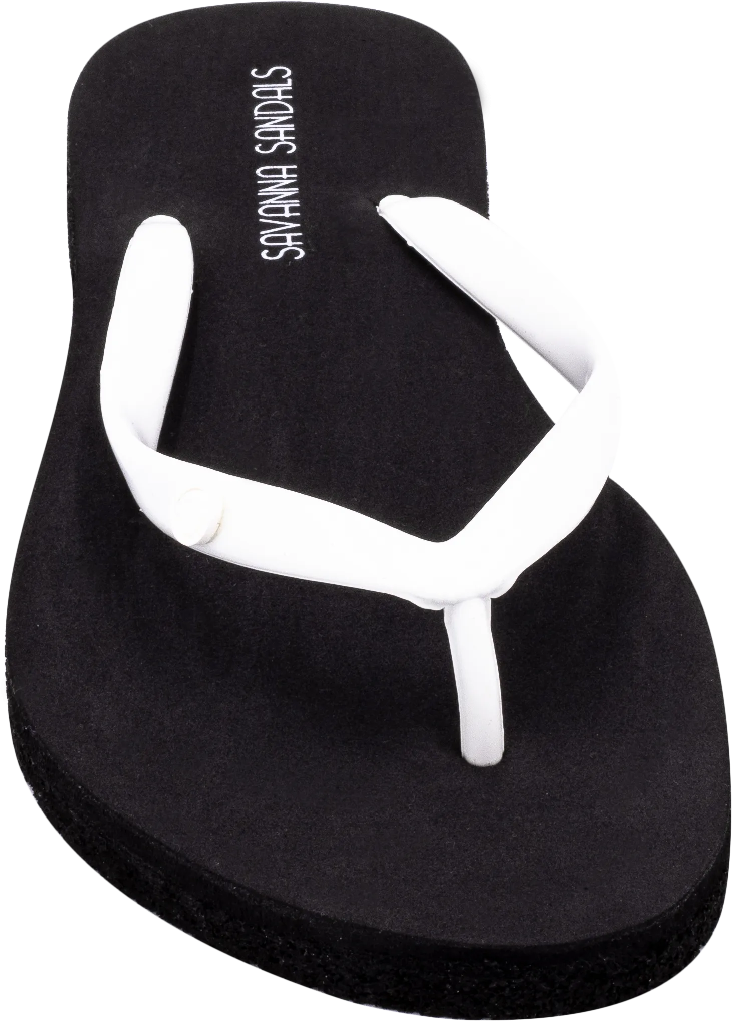 Men's Black and White Shower Sandals
