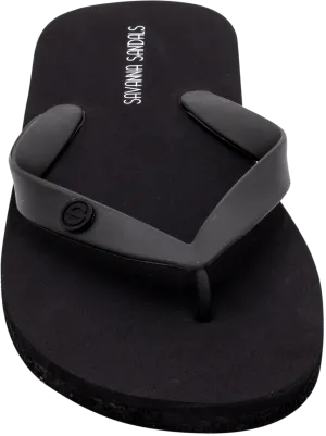 Men's Black Shower Sandals