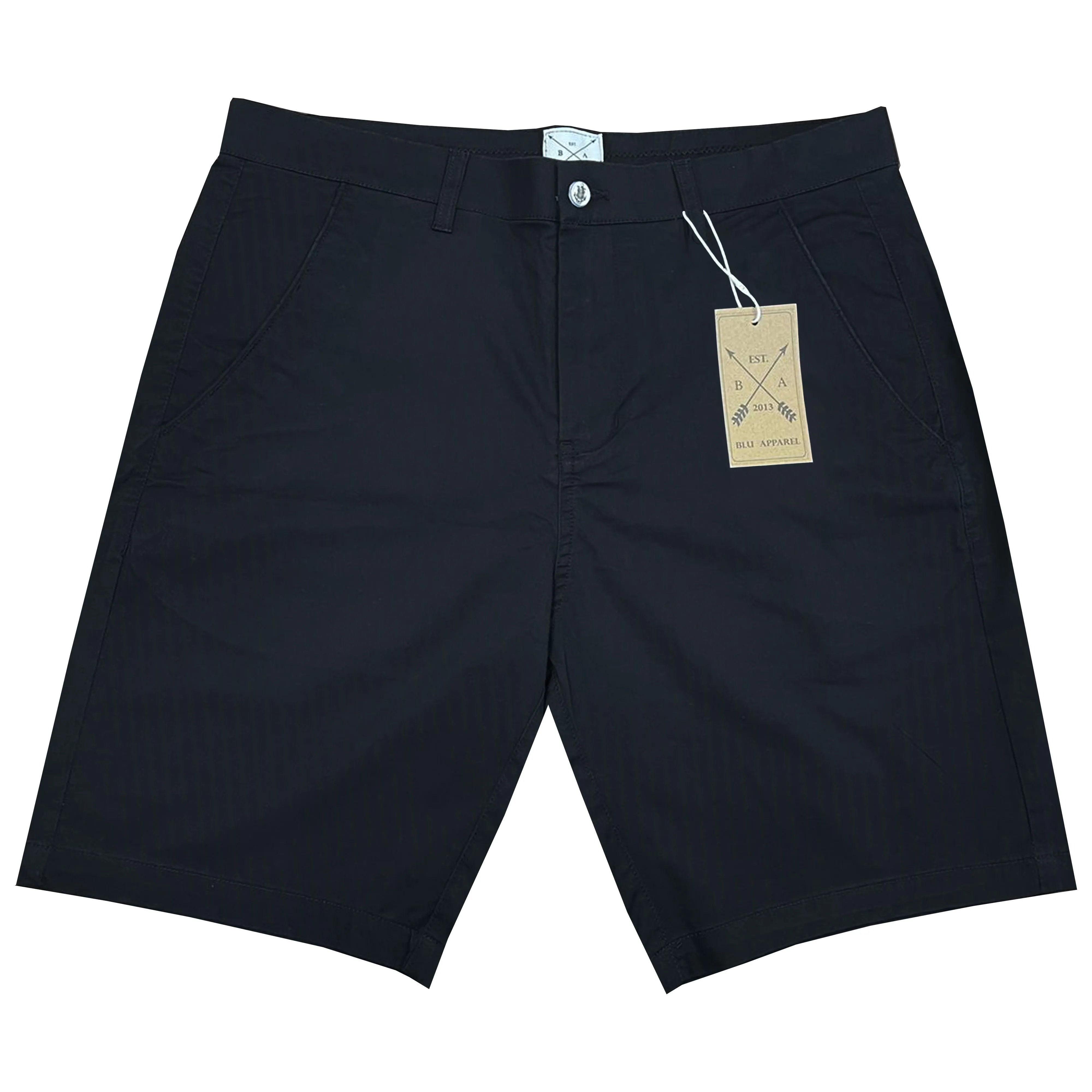 Men's Cotton Stretch Chino Shorts - Terracotta