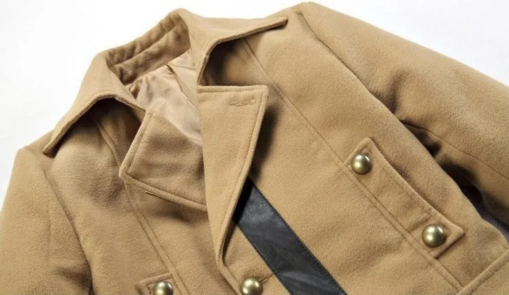 Men's Double Breasted Lapel Jacket In 6 Colors