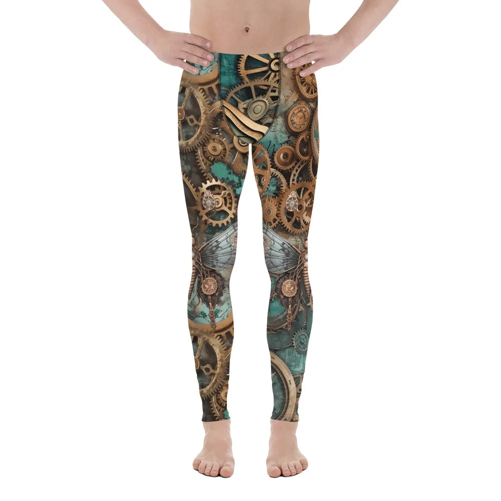 Mens Leggings, Steampunk Horology