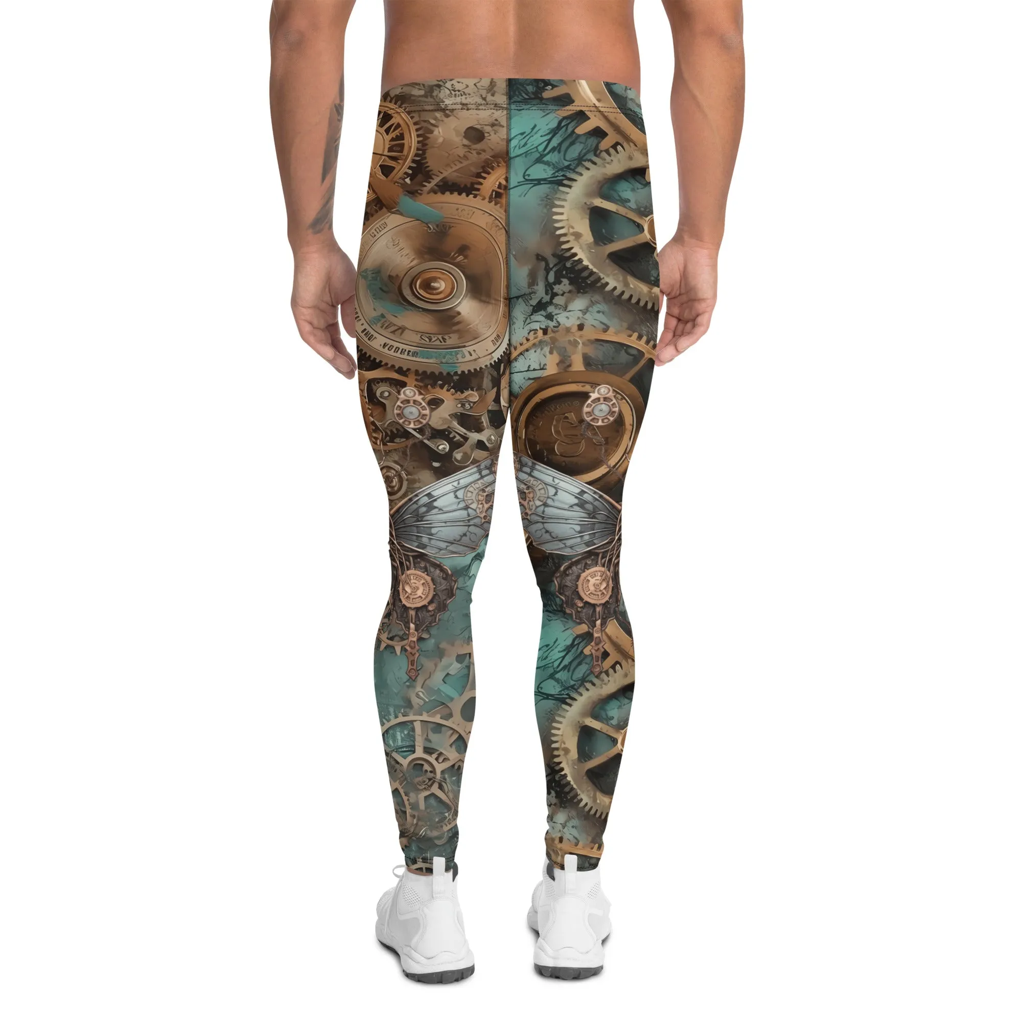 Mens Leggings, Steampunk Horology