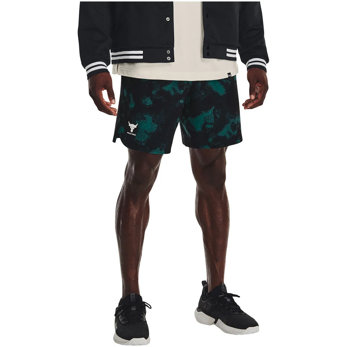 Men's Project Rock Printed Woven Training Shorts