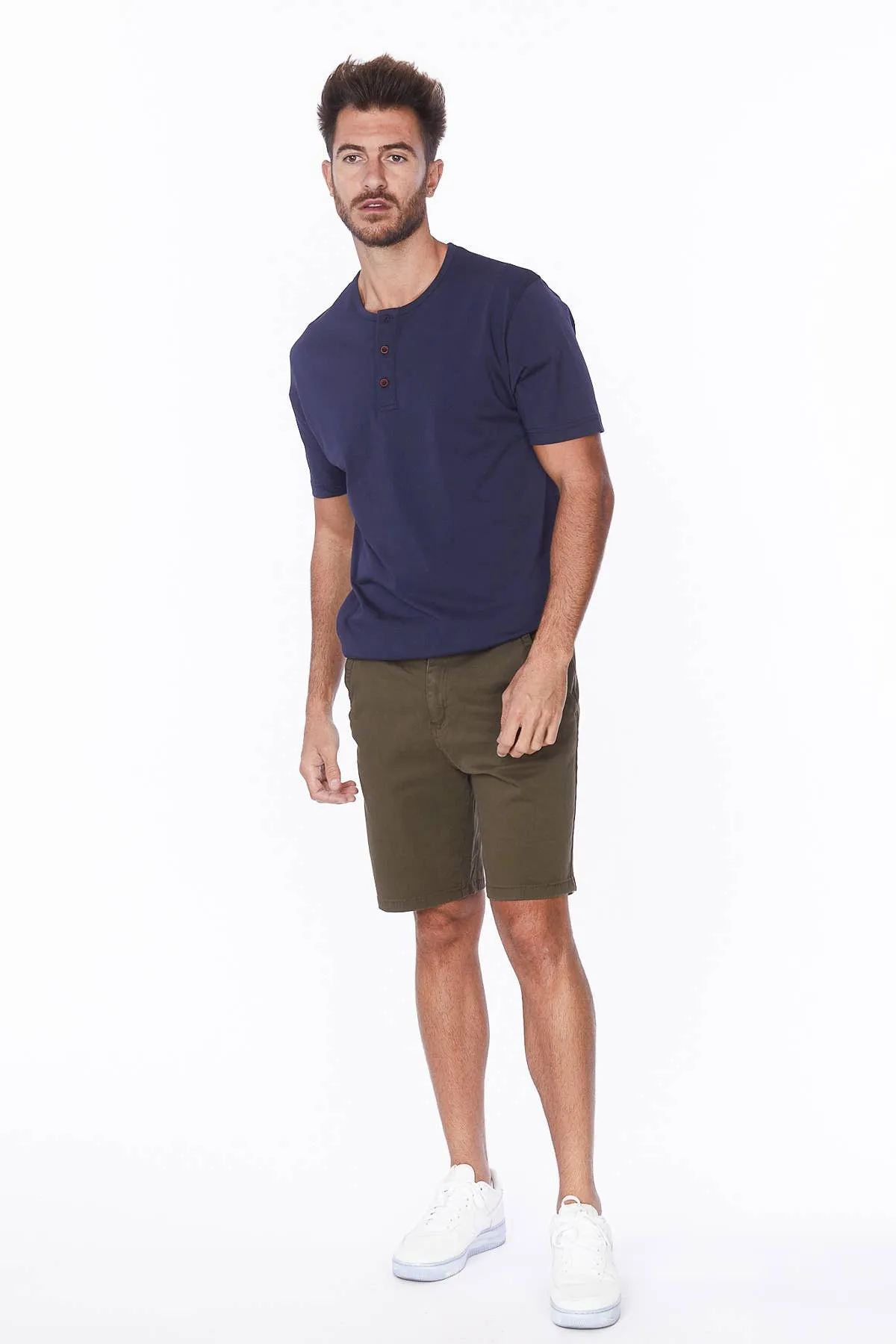 Men's Twill Summer Stretch 4 Pocket Chino Shorts