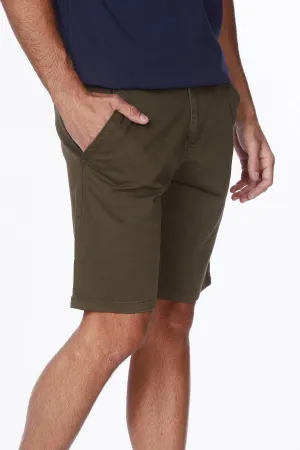 Men's Twill Summer Stretch 4 Pocket Chino Shorts