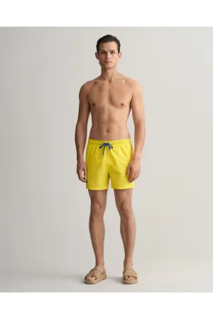 Men's Yellow Classic Fit Swimsuit