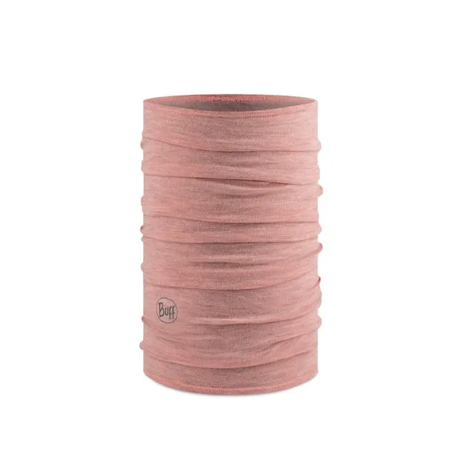 MERINO MIDWEIGHT NECKWEAR - ROSEWOOD MELANGE