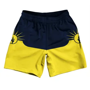 Mesa Arizona Athletic Running Fitness Exercise Shorts 7" Inseam Shorts Made In USA