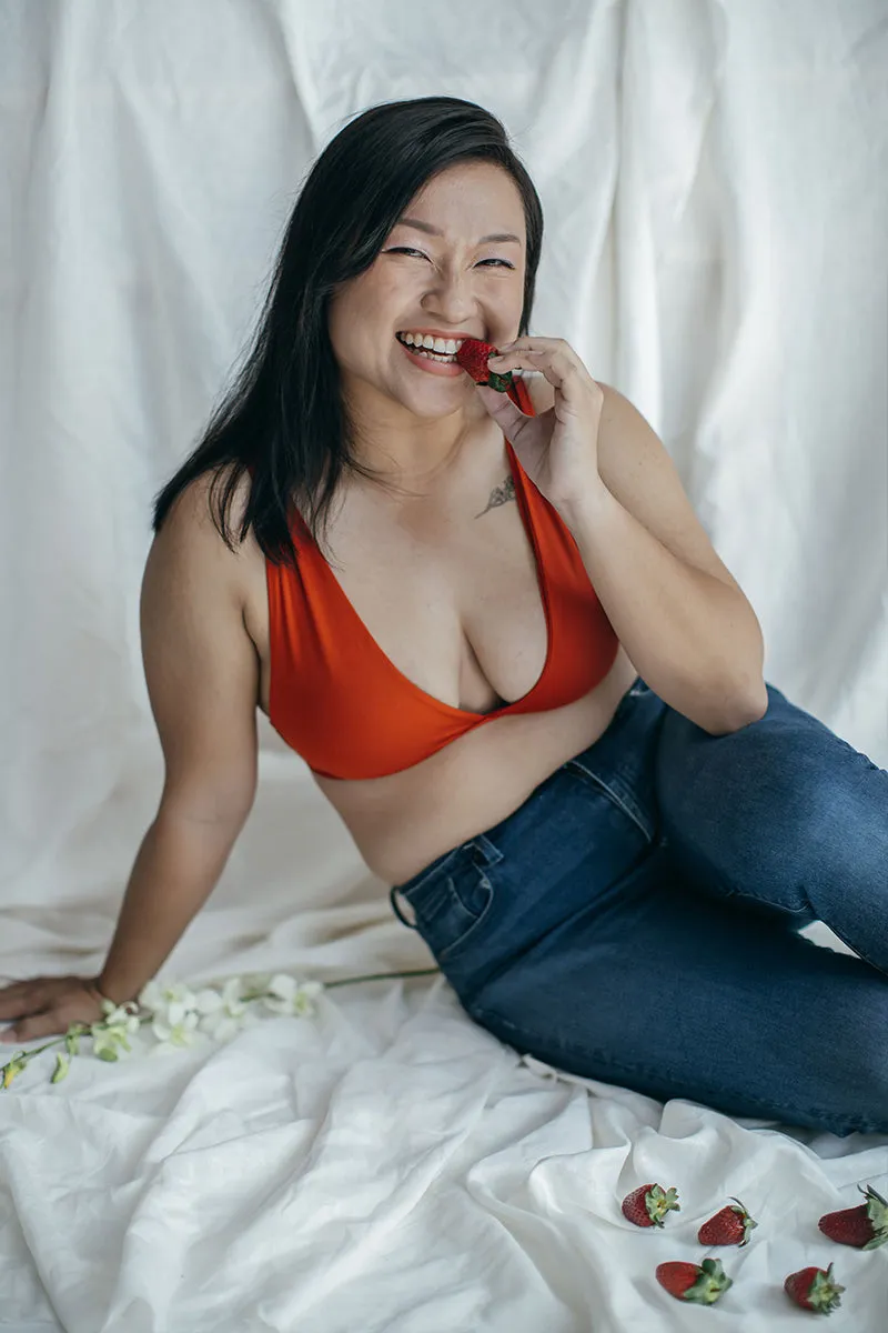 Mia Plunge Soft Bra