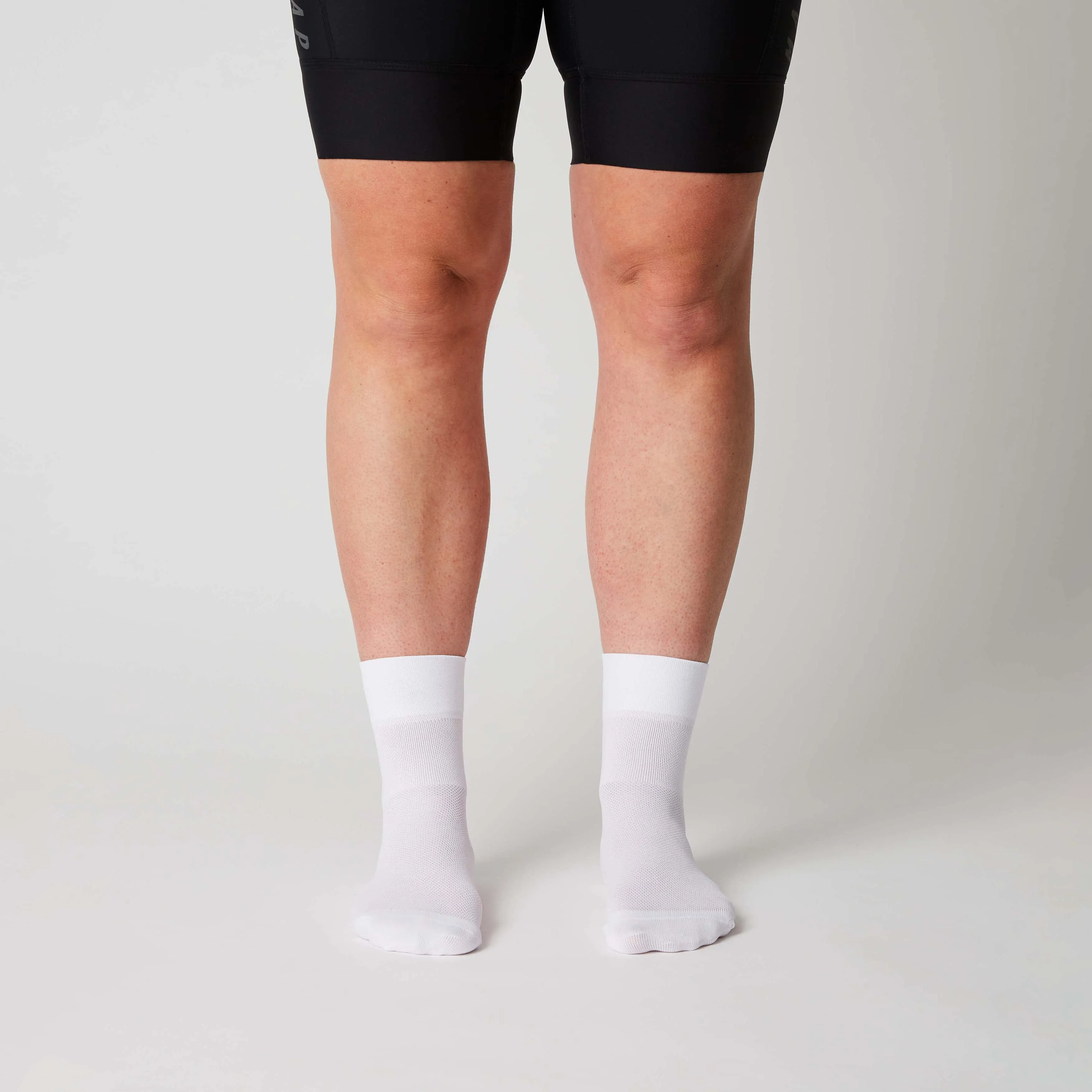 Mid High Socks - White