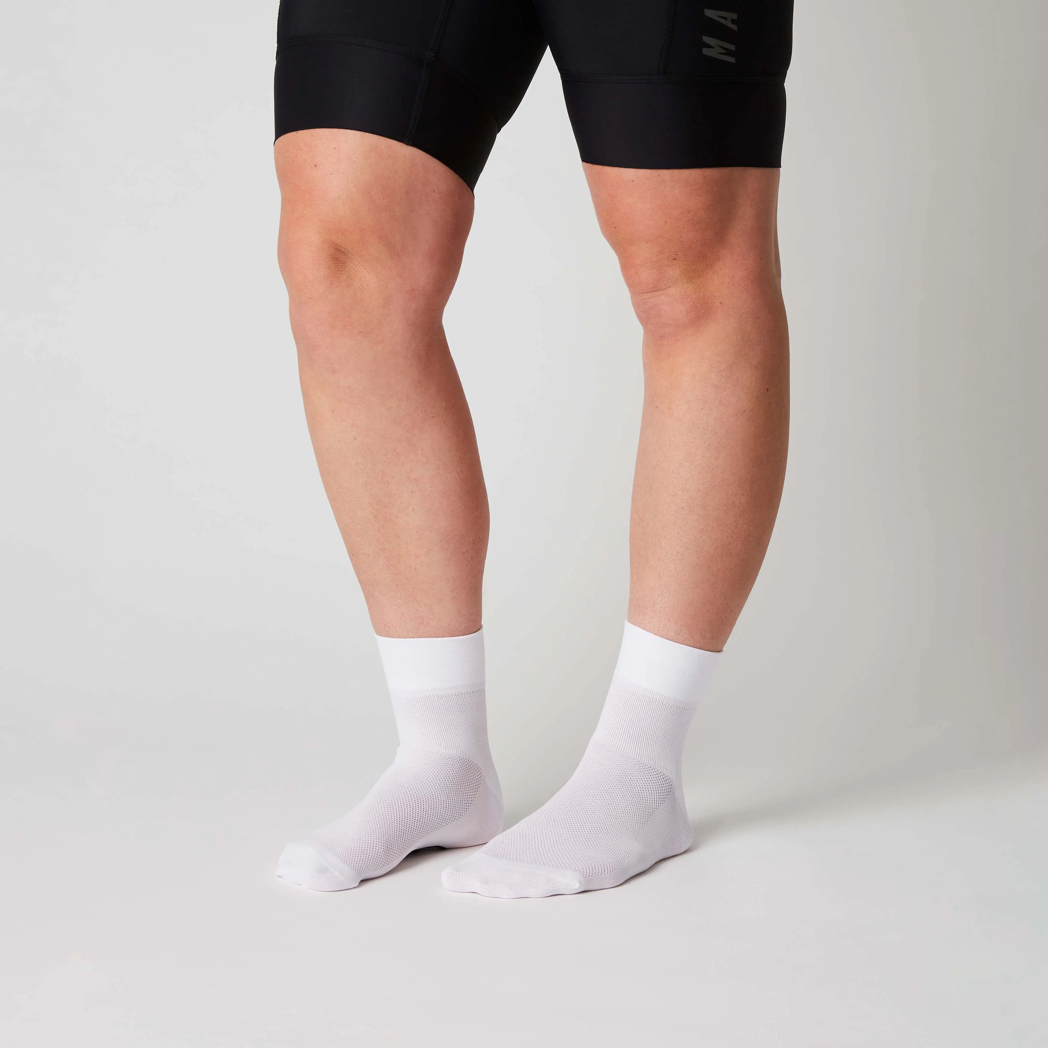 Mid High Socks - White