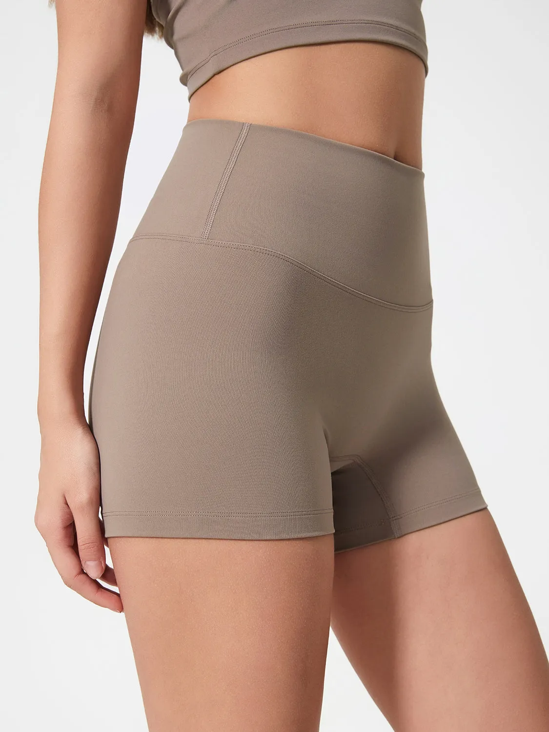 Millennia High Waist Active Shorts – Stretch & Comfort