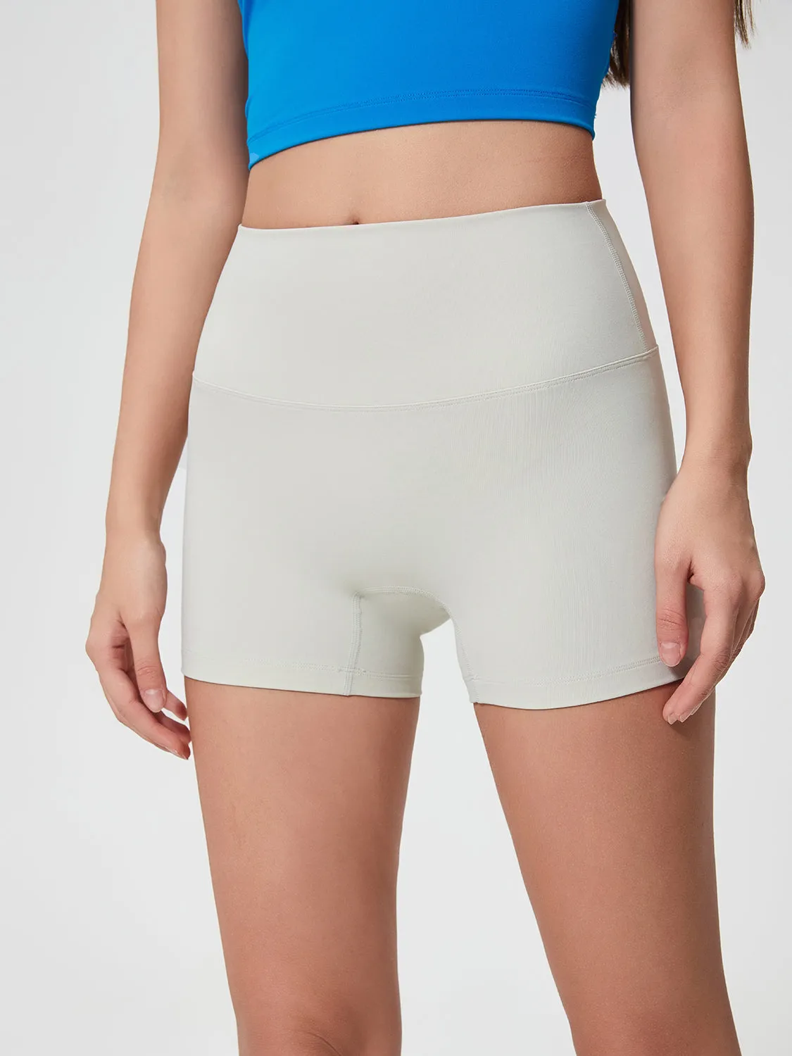 Millennia High Waist Active Shorts – Stretch & Comfort